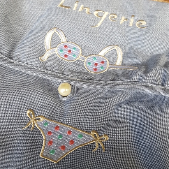 Handmade lingerie bag - Picture 5 of 5